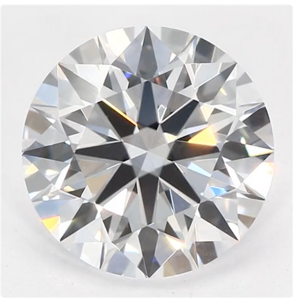 Round Laboratory Grown Diamond. 1.07ct. E VS1 (6.55mm) GCAL Verified Report. & Stone Setting
