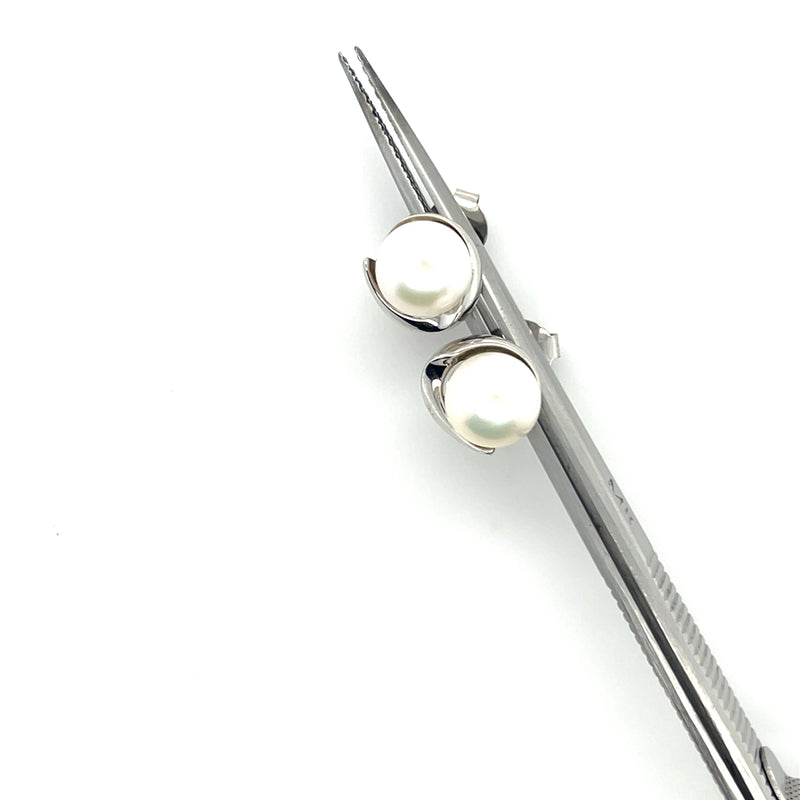 Sterling FWP Swoop Stud earrings