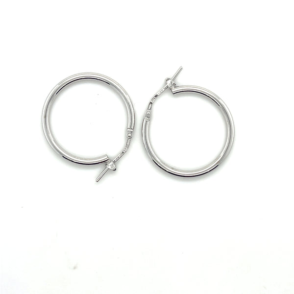 Sterling Hoop Earrings