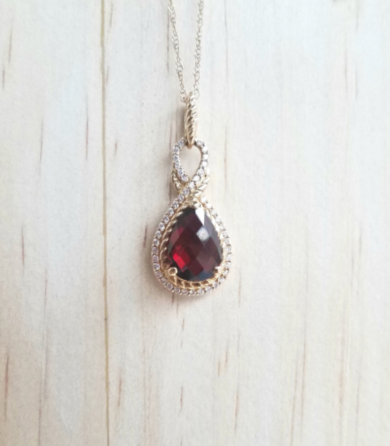 Garnet Pendant