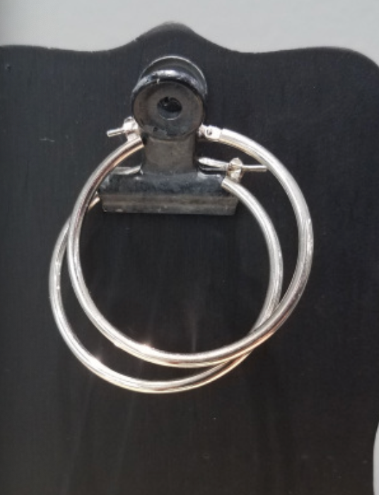 Sterling Silver Hoops